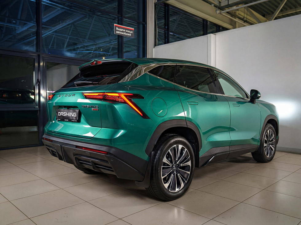 Jetour Dashing Люкс 2024, зеленый