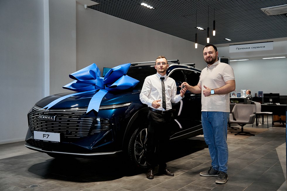 Haval F7 Техно + (2026), голубой
