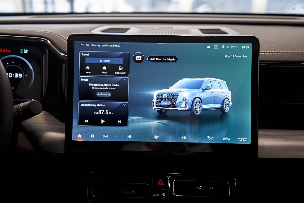 GAC GS8 GT, зеленый
