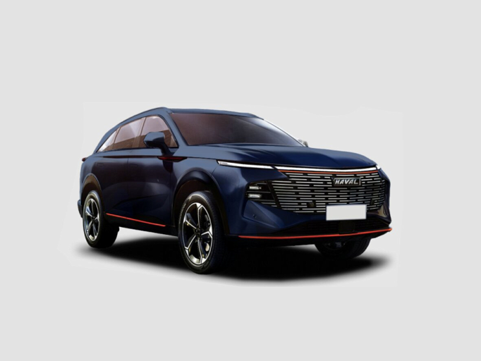 Haval F7 Премиум (2026), голубой